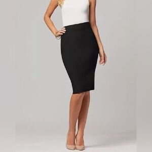 Brandy Blue Girls Jr's Black Pull On Pencil Skirt Size Large